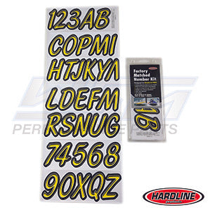 ID Sticker Kit Yellow / Black