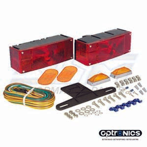 Tail Light Kit, Trailer Low Profile Over 80'' Trailers OEM# 59306