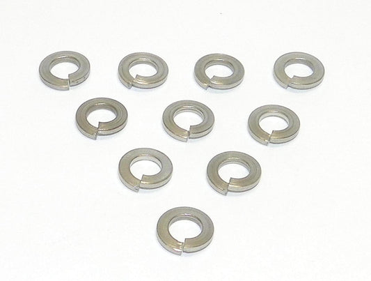 Washer, Lock 8mm Stainless - Pack Of 10