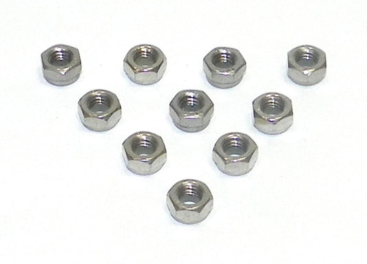 Nut, Lock 5mm Stainless - Pack Of 10