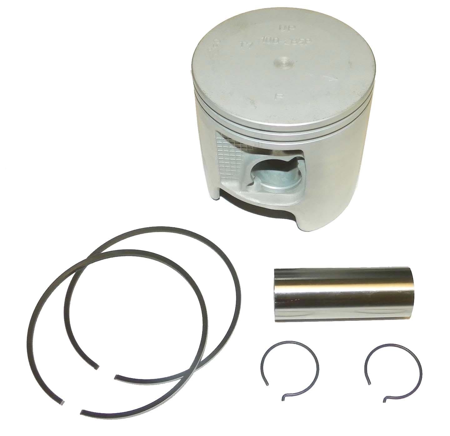 Piston Kit Yamaha 200 - 250 Hp 76 Degree Port Standard OEM#: 62J-11642-00-86 âOEM#: 62J-11642-00-86, 62J-11642-01-86, 62J-11642-02-86, 66K-11642-00-85, 66X-11642-00-85, 69L-11642-00-85