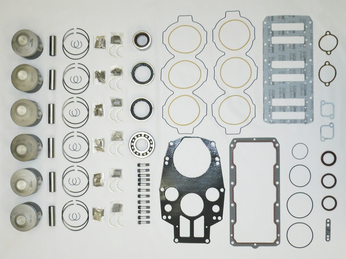 Powerhead Rebuild Kit - Mercury / Mariner 200-300 HP XS DFI .020 Over | WSM 100-51-12