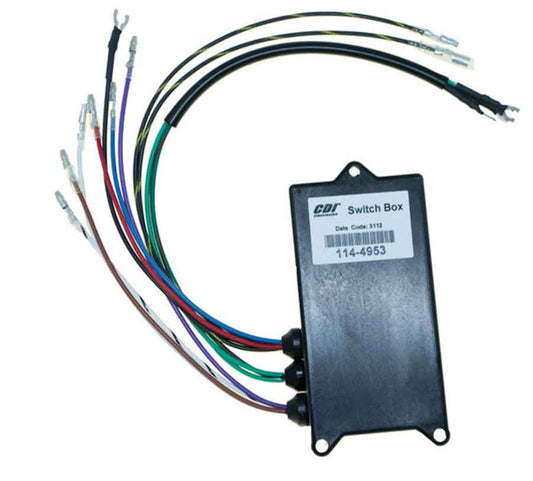 Switch Box Force / Mercury / Mariner 70 - 95 Hp 3 Cyl 91-98 OEM# 18495A12,