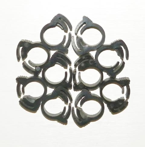 Hose Clamps, Snapper 0.360 - 0.406