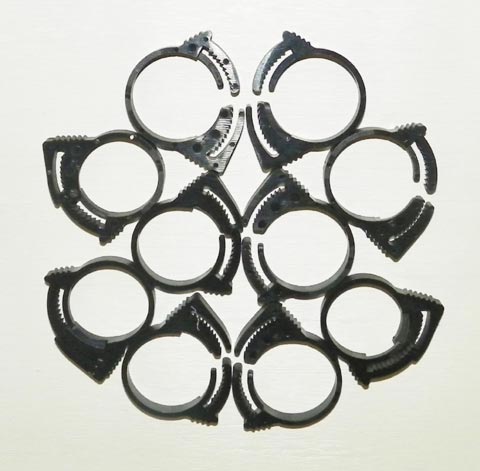Hose Clamps, Snapper 0.750 - 0.875
