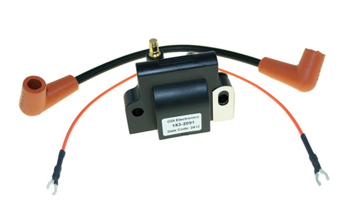 Ignition Coil Kit  Johnson / Evinrude 85 - 235 Hp Cross Flow 76-78 OEM# 0502888,