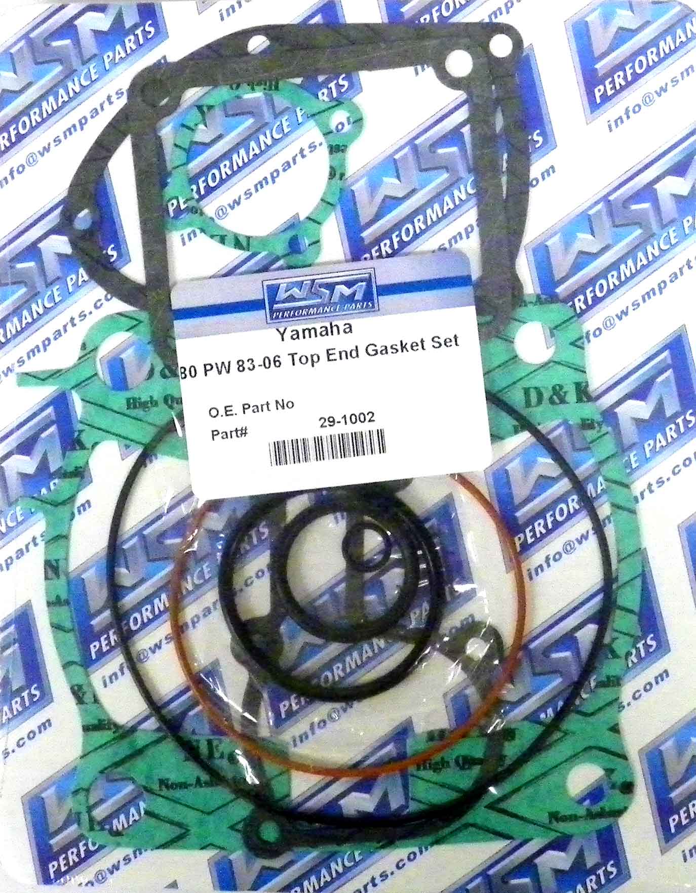 Top End Gasket Kit Yamaha 80 PW 83-06 OEM#: âOEM#: