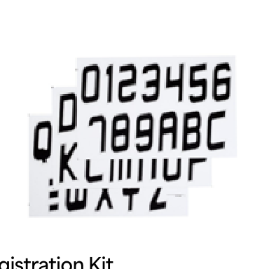 Sea-Doo Registration Kit 4" (10.2 cm) All watercraft · Meets international laws - Black - 295100631