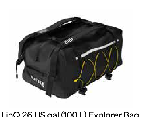 Sea-Doo LinQ 26 US gal (100 L) Explorer Bag Vehicle equipped with LinQ Multi Cargo Rack - 295101016