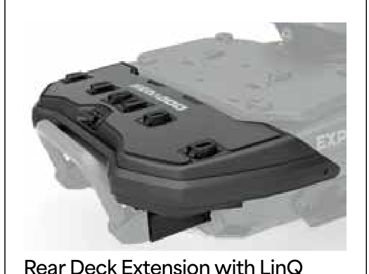 Sea-Doo Rear Deck Extension with LinQ - 295101026