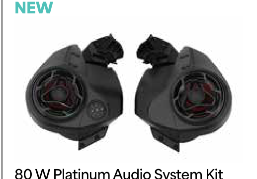 Sea-Doo 80 W Platinum Audio System Kit - 295101459