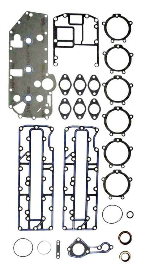 Gasket Kit, Powerhead Mercury 65 - 90 Hp L3 OEM# 27-43004A86,