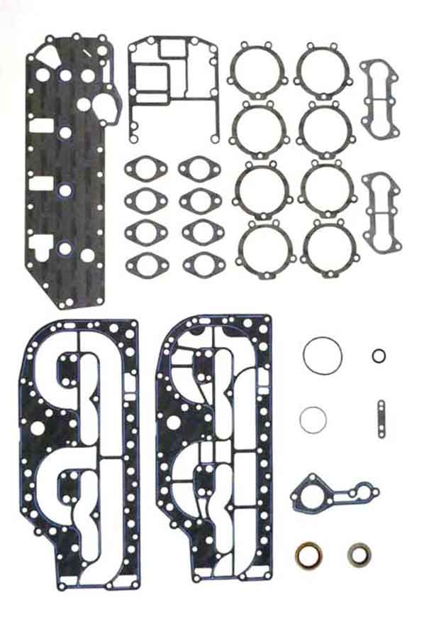 Gasket Kit, Powerhead Mercury 80 - 125 Hp 4 Cyl 85-99 OEM# 27-13461A90
