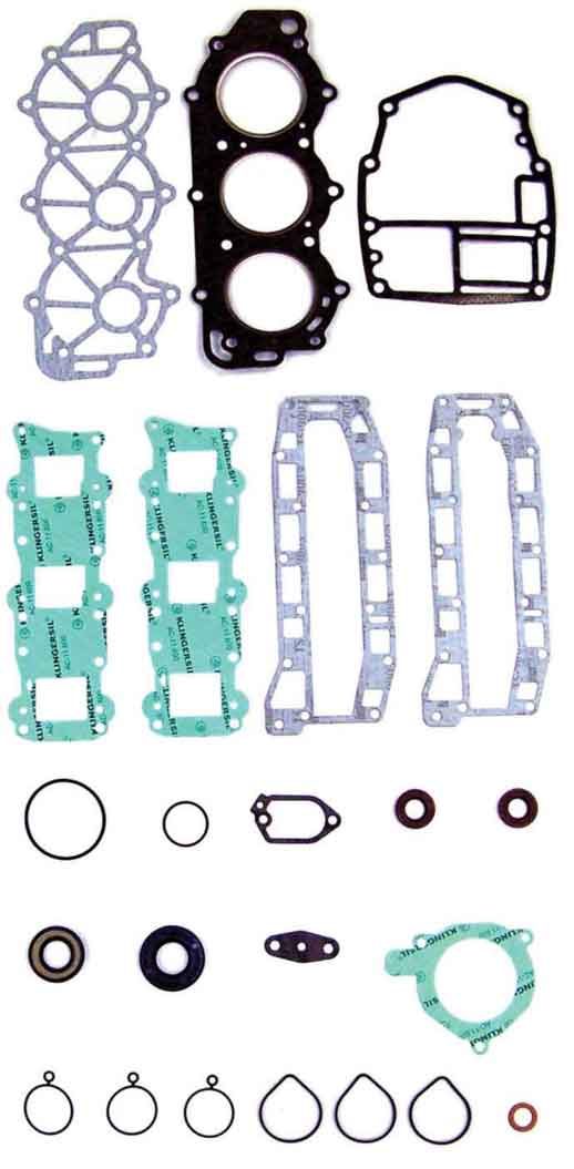 Gasket Kit, Powerhead Yamaha 40 / 50 Hp 3 Cylinder 89-94 OEM# 6H4-W0001-03-00,