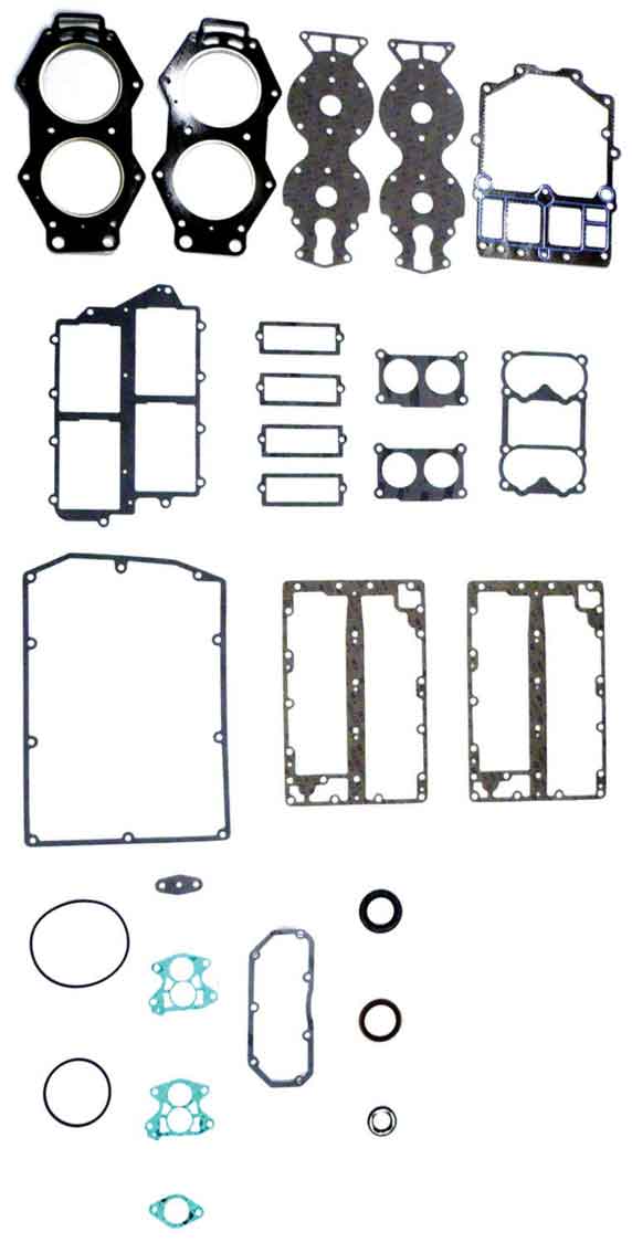Gasket Kit, Powerhead Yamaha 115 / 130 Hp V4 84-01 OEM# 6E5-W0001-01-00,