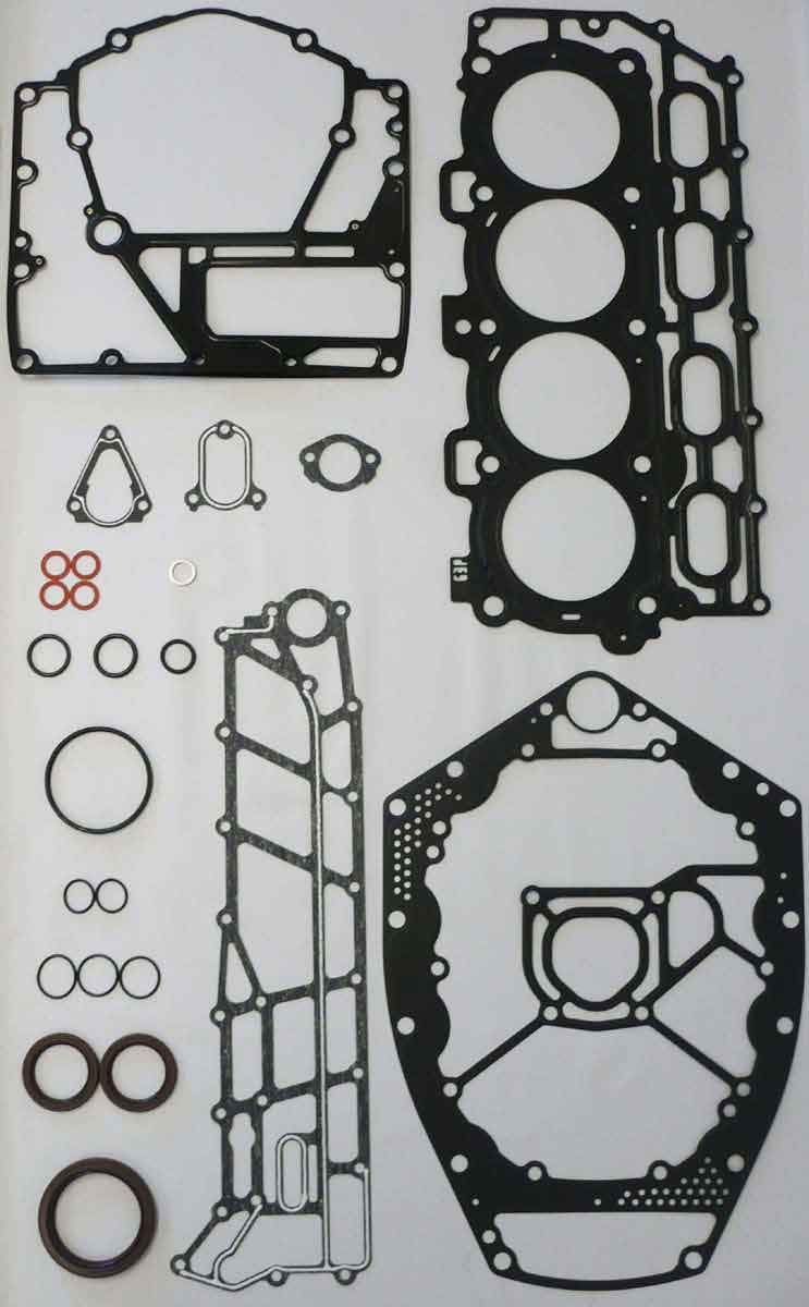 Gasket Kit, Powerhead Yamaha 150 Hp 4-Stroke 04-24 OEM# 63P-W0001-00-00,