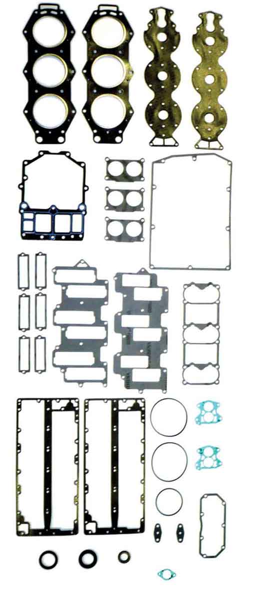 Gasket Kit, Powerhead Yamaha 150 - 225 Hp 87-08 Horizontal Reeds OEM# 64F-W0001-01-00,