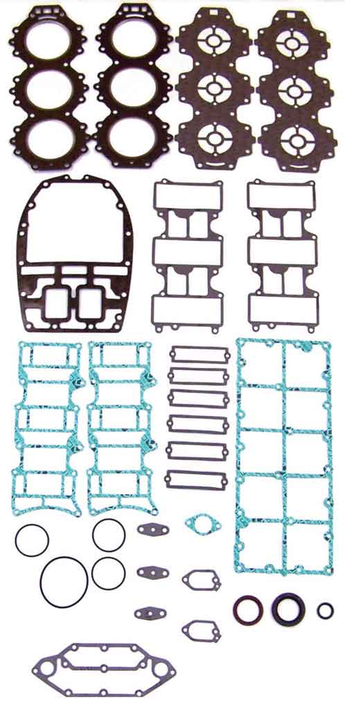 Gasket Kit, Powerhead Yamaha 225 - 250 Hp V6 90-96 OEM# 61A-W0001-00-00,