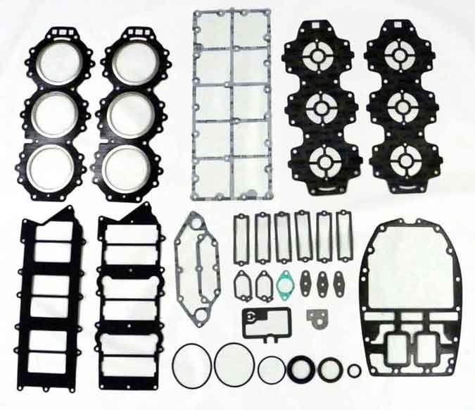 Gasket Kit, Powerhead Yamaha 200 - 250 Hp V6 EFI 97-05 OEM# 65L-W0001-00-00,