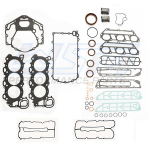 Gasket Kit, Powerhead Yamaha 200 - 250 Hp V6 4-Stroke 02-21 OEM# 69J-W0001-01-00,