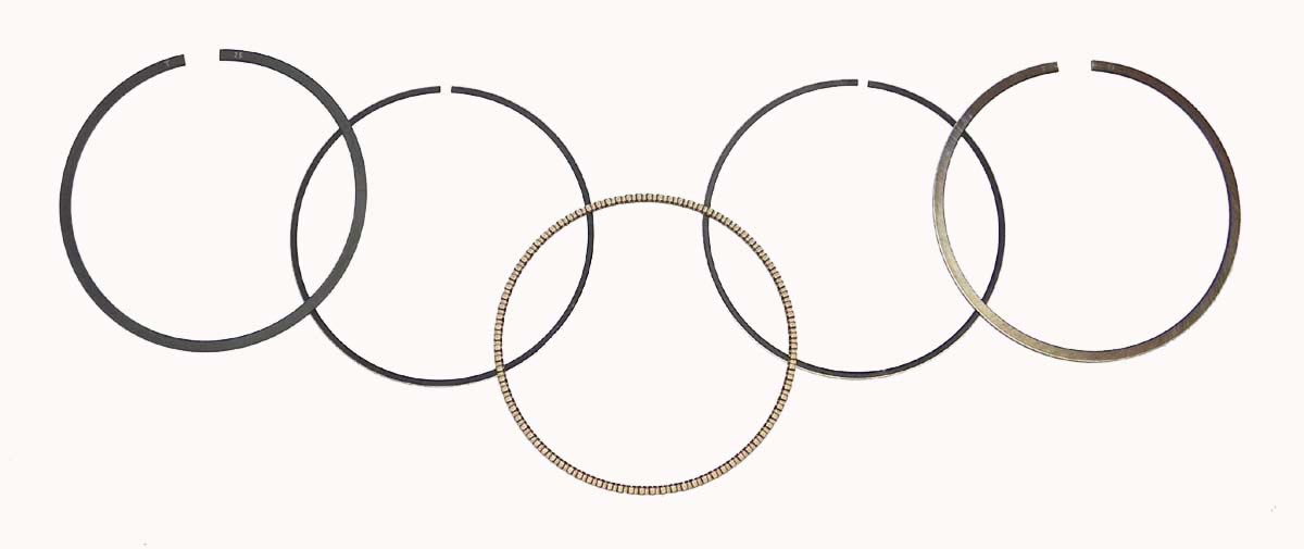 Piston Rings Kawasaki 360 Prairie 03-12 .25mm Over