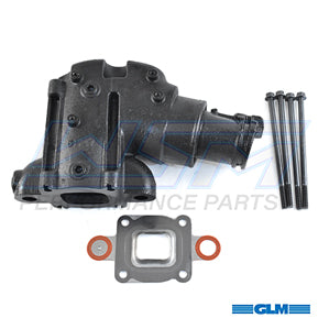 Exhaust Riser, Dry Joint Mercruiser V6 - V8 14 Degree