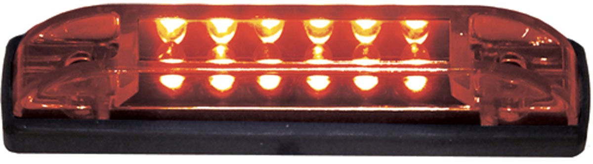 Lights, L.E.D. 4'' Strip Amber