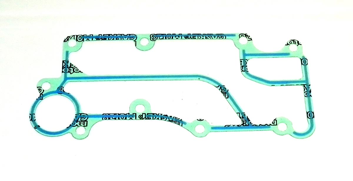 Gasket, Exhaust Yamaha 25 Hp 4-Stroke 98-07 OEM# 65W-41114-00-00,