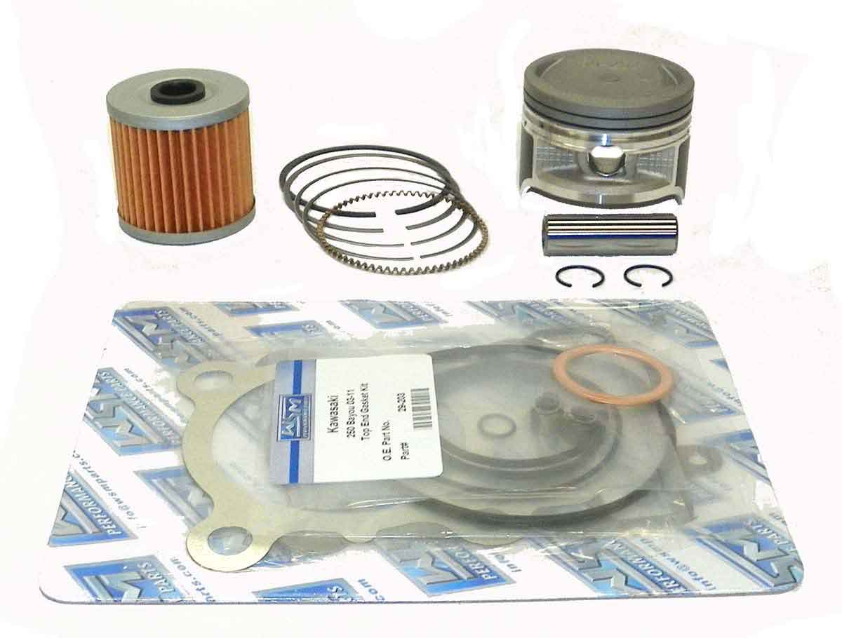 Top End Rebuild Kit Kawasaki 250 Bayou 03-11 Standard