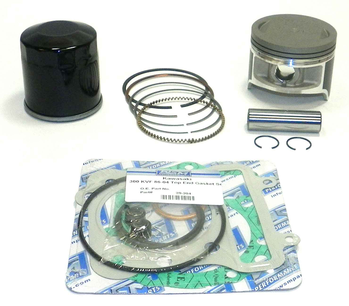 Top End Rebuild Kit Kawasaki 300 Prairie 99-02 Standard
