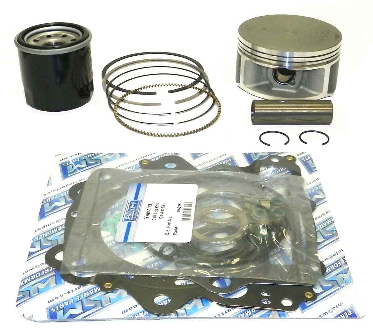 Top End Rebuild Kit Yamaha 660 Grizzly / Raptor / Rhino 01-07 Standard