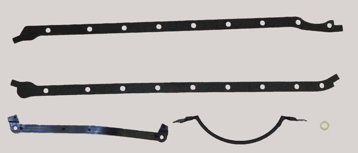 Gasket Set, Oil Pan Mercruiser 7.4L / 8.2L V8 454 CI. OEM# 27-52550,