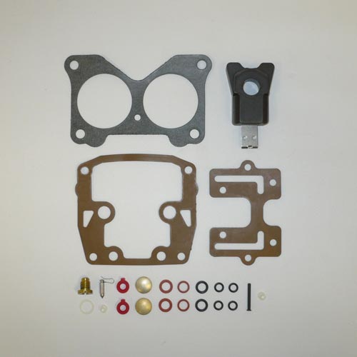 Carburetor Kit Johnson / Evinrude 85 - 235 Hp Cross Flow With Float OEM# 0383906,