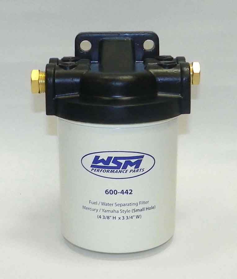 Fuel / Water Separator Kit Mercury / Yamaha 10 Micron 3/8 npt