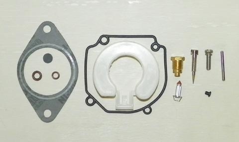 Carburetor Kit Nissan / Tohatsu / Yamaha 25 / 30 / 75 - 90 Hp With Float OEM# 346-87122-0,