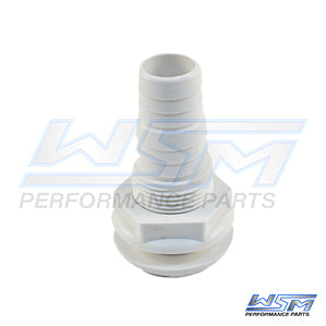 Thru Hull Fitting: 1-1/8'' Nylon OEM# 57224,