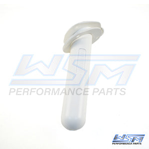 Rod Holder: White Poly w/ Cap