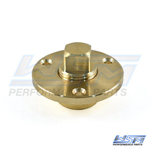 Garboard Plug Set Brass Plug & Flange OEM# 54837,