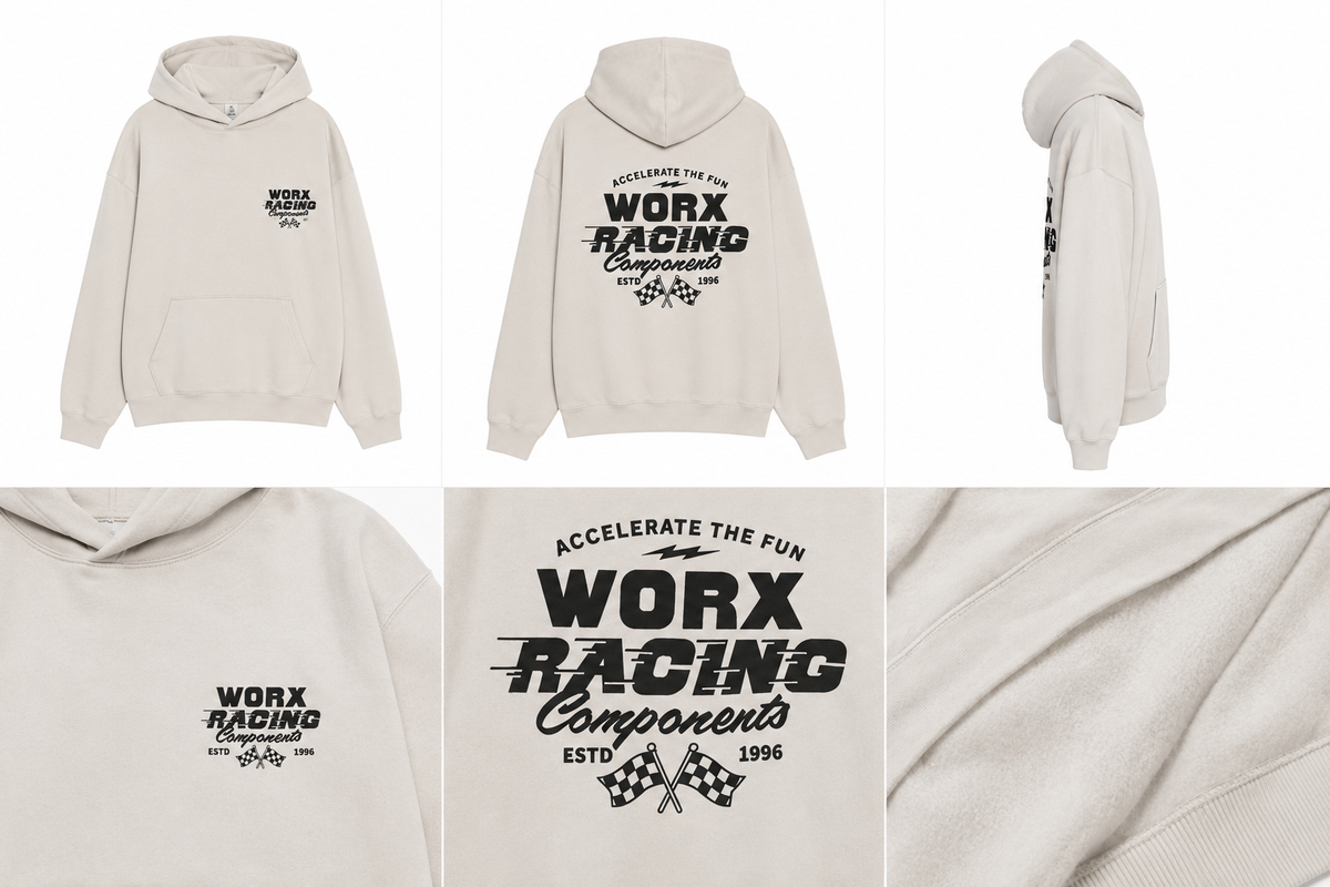 Worx Black Hoodie | WRHOOD-ABLK-2 - image 4