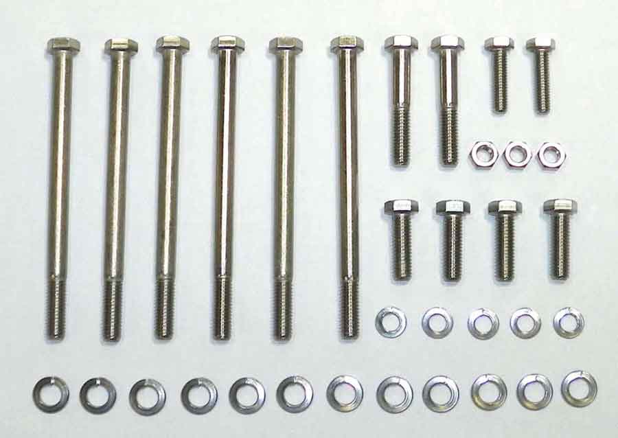 Bolts, Powerhead Mounting Johnson / Evinrude 200 - 250 Hp 6 Cyl. Looper