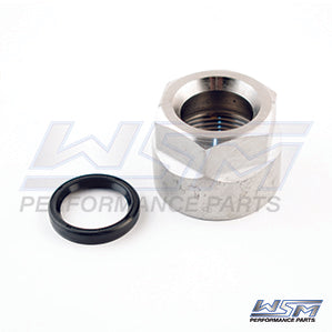 Crankshaft Balancer Nut Yamaha 200 - 300 Hp 76 Degree 90-10 OEM# 60V-11555-00-00,