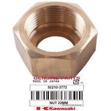 Cable End Nut 22mm - Kawasaki OEM# 92210-3772