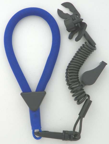 Lanyard, Wrist Non DESS - Blue / Black
