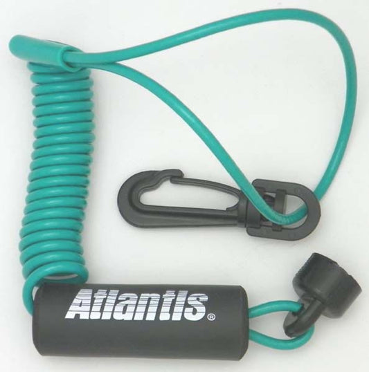 Lanyard, Standard Sea-Doo Non DESS - Aqua