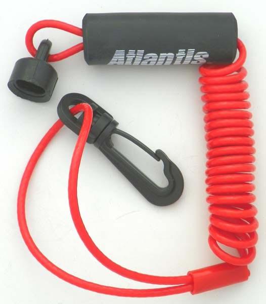 Lanyard, Standard Sea-Doo Non DESS - Red