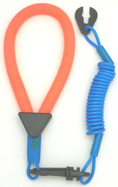 Lanyard, Wrist Yamaha - Neon Red / Light Blue