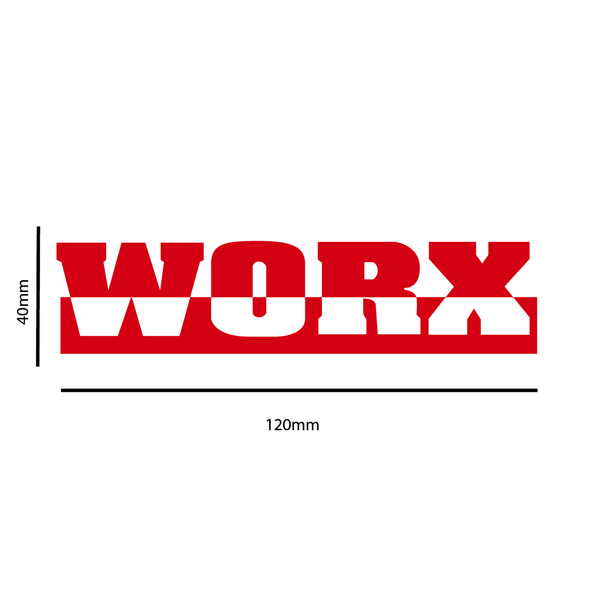 Worx Sponsons Stickers x2 | WR-SPN-STICKERS-R - image 3