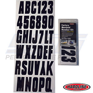 ID Sticker Kit Solid Black
