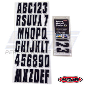 ID Sticker Kit Black / Silver