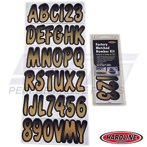 ID Sticker Kit Brown / Black